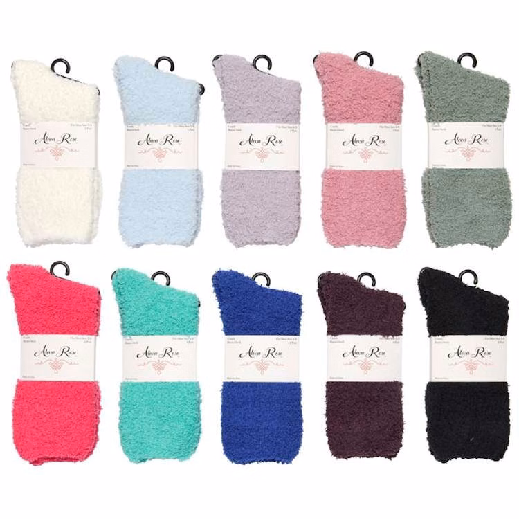 Solid Butter Socks Size 9-11