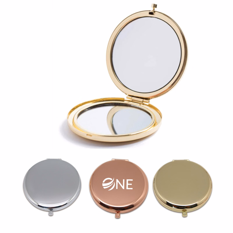 Metal Round Mini Mirror 100pcs