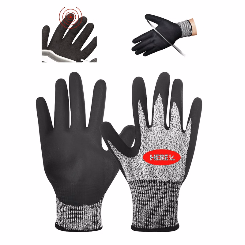 Touch-screen Cut Resistant Gloves