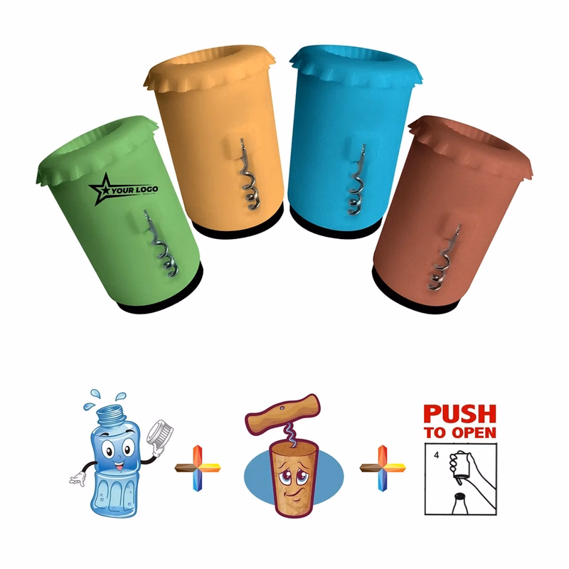 Multifunctional Push-pull Magnetic Strip Bottle Opener
