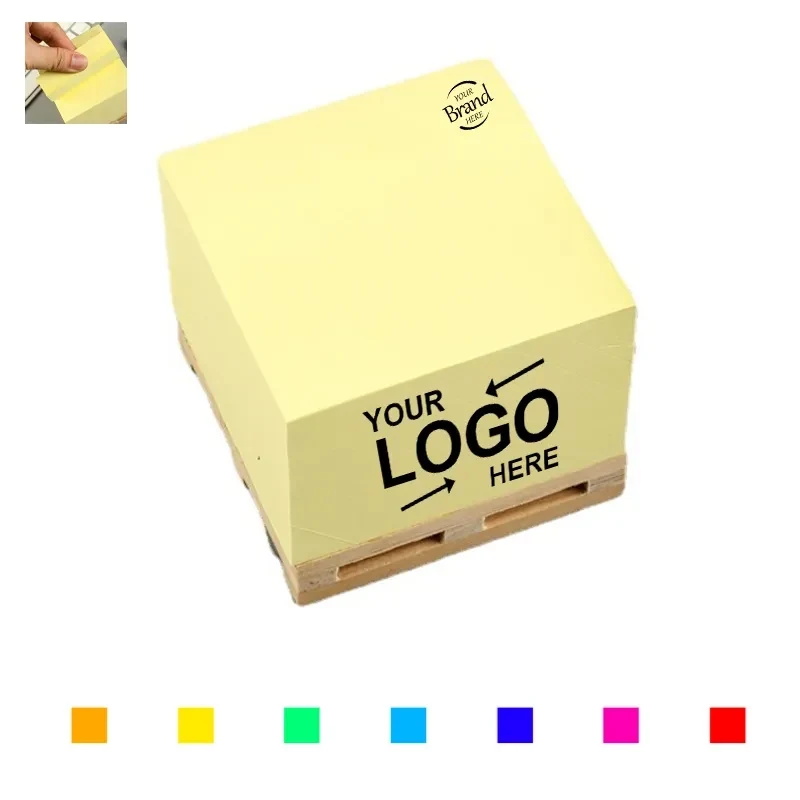 Custom Wooden Pallet Sticky Notes 1