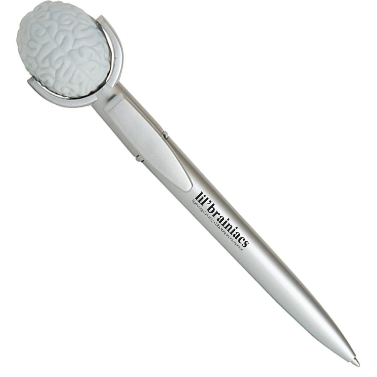 Brain Specialty Pen w/Squeeze Topper 1