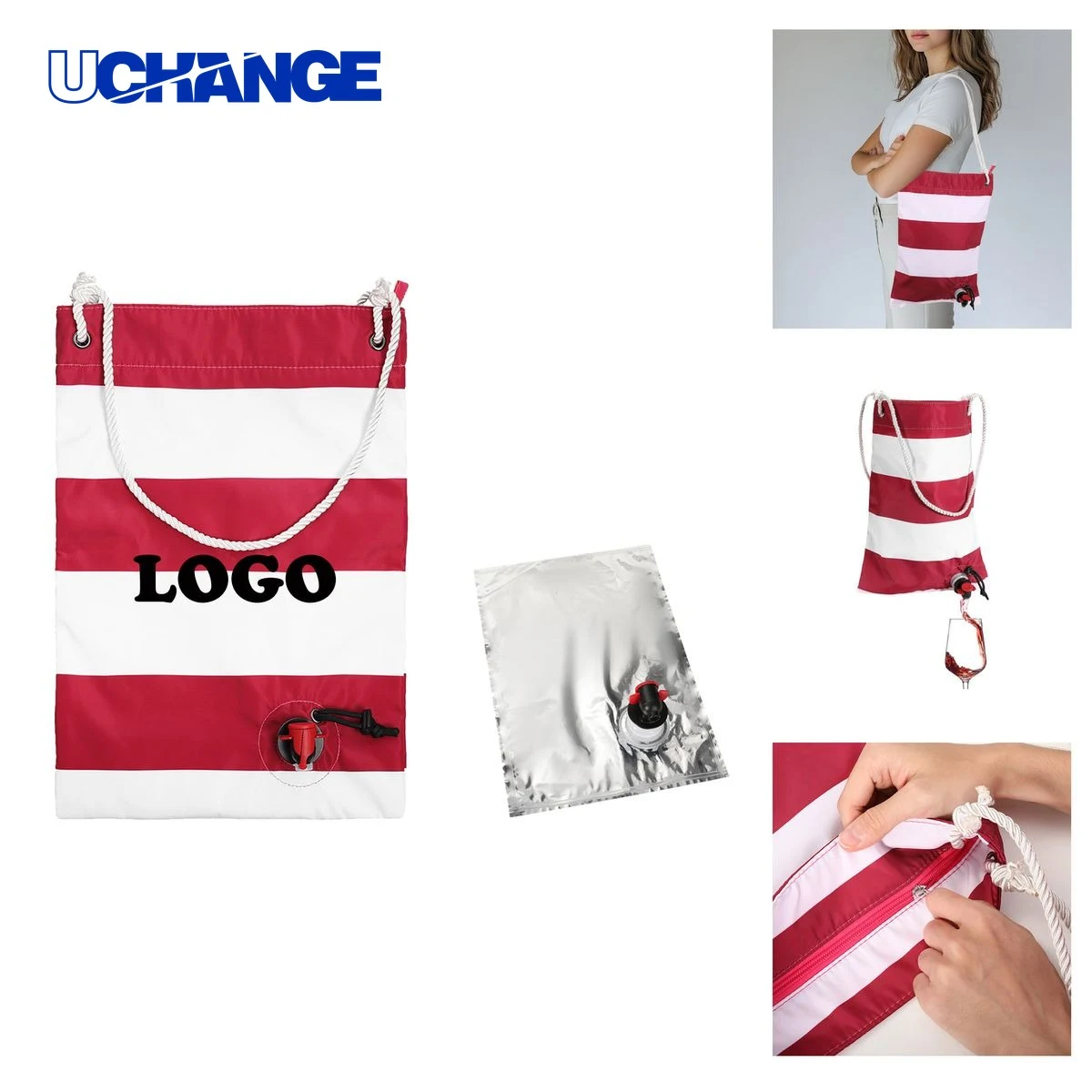 Insulated Beverage Bag Container for Drinks 1