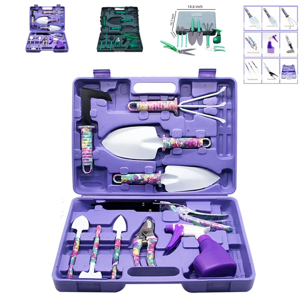 10PCS Gardening Tool Set MOQ 50PCS 1