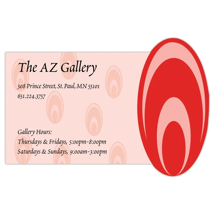 Vinyl Label (6.23"x 4.2") Oval Top 1