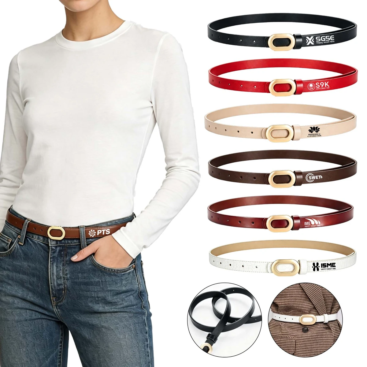 PU Leather Belt 1