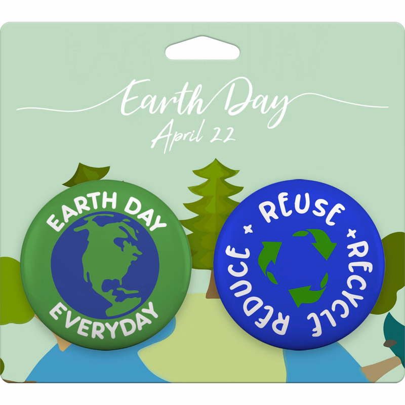 2-Pack Button Collage Card