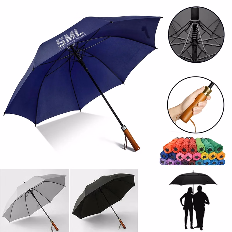 27 Inch Automatic Open Golf Umbrella