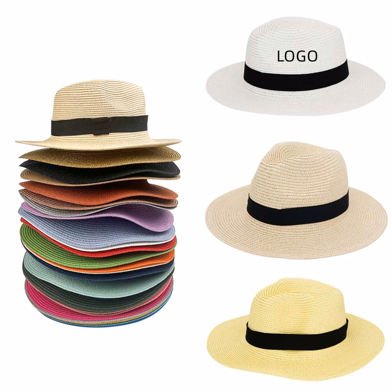 Colorful Cowboy Straw Woven Hat