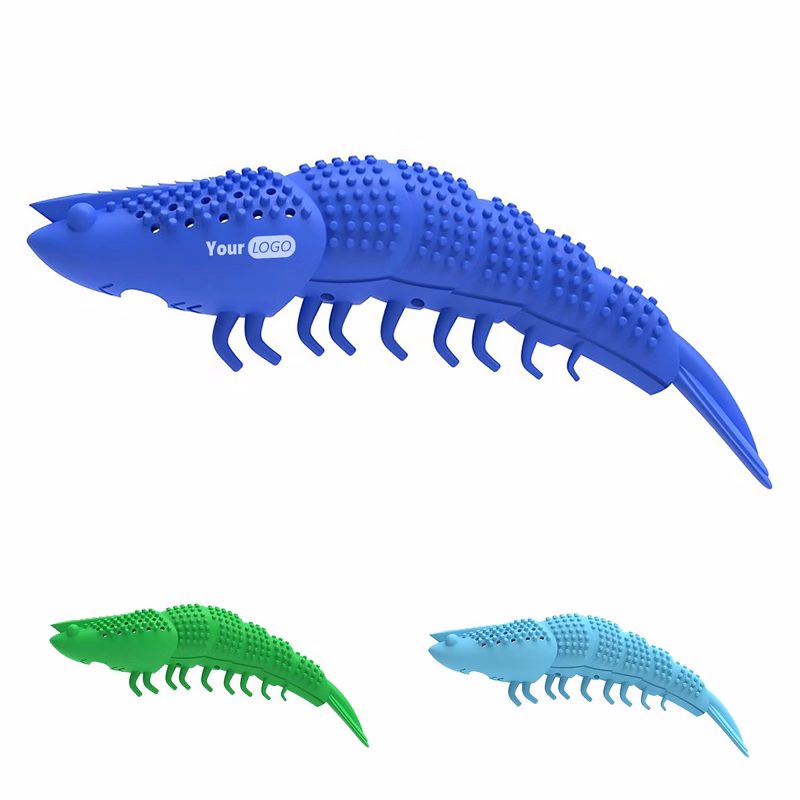 Rubber Imitation Shrimp Teeth Grinding Cat Mint Toy