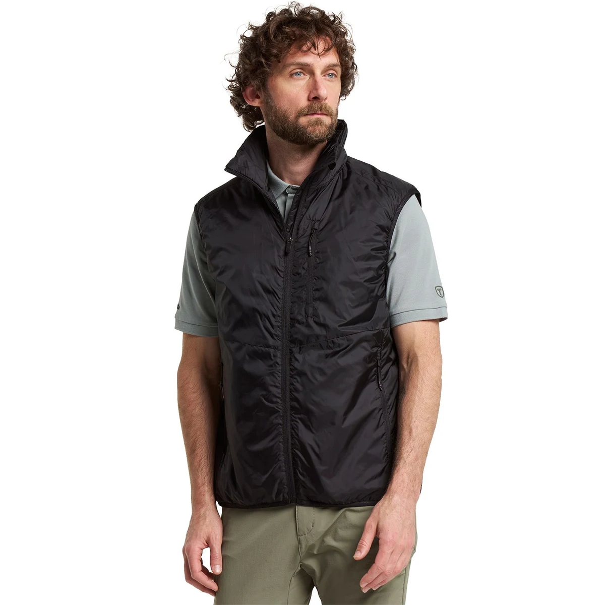 Tenson Txlite Sky Recycled Mens Puffer Vest 1