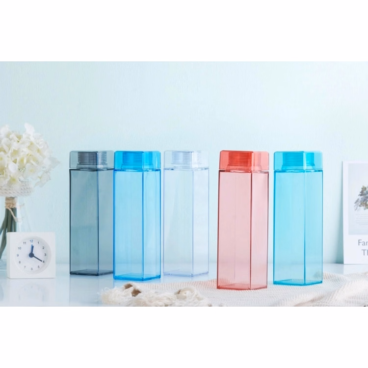 Square Shape Tritan Water Bottle