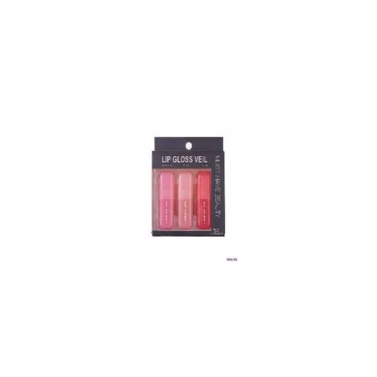 Lip Gloss Pink - 3 Pack