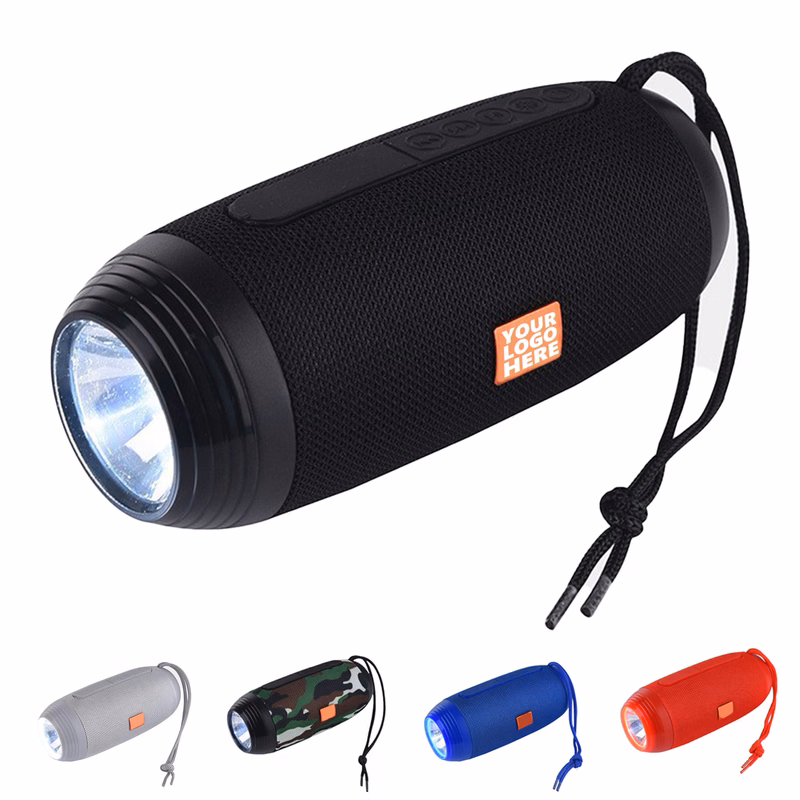 Waterproof Wireless Speakers with LED Light