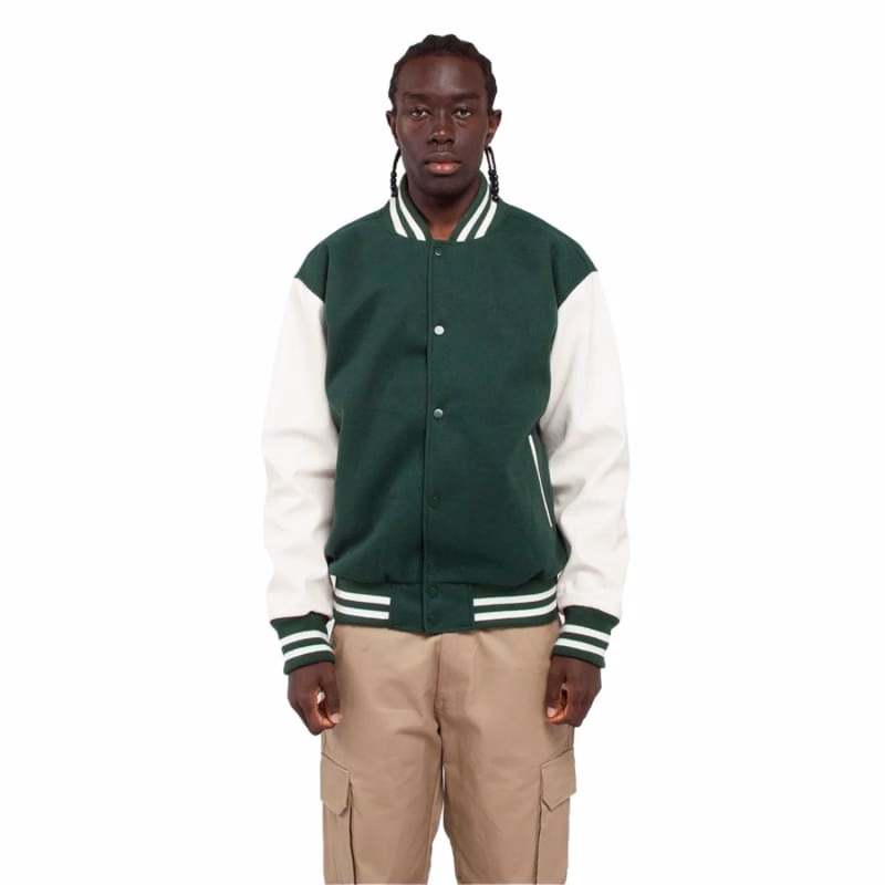 Shaka Wear Men's Letterman Jacket