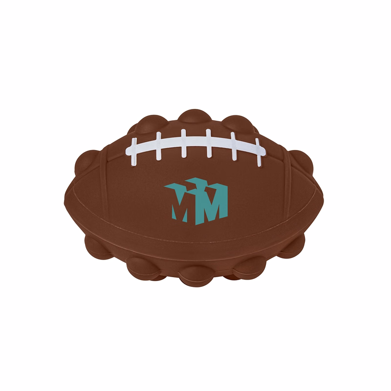 Football Shape Push Pop Fidget Sensory Toy