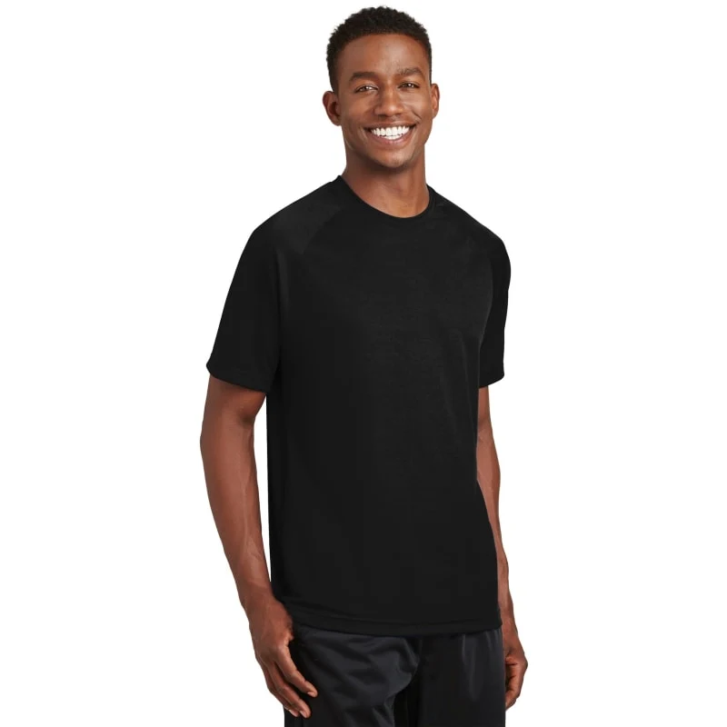Sport-Tek Dry Zone Short Sleeve Raglan T-Shirt. 1