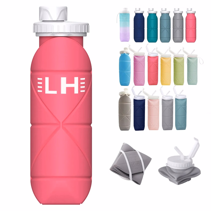 600ML Foldable Silicone Water Cup