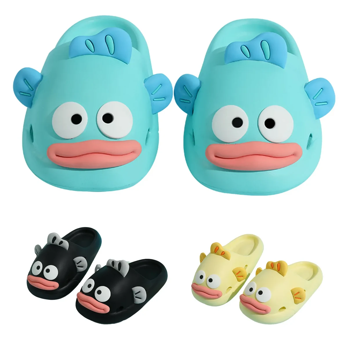Eva Cartoon Thick Soles Non-Slip Slippers For Women 1