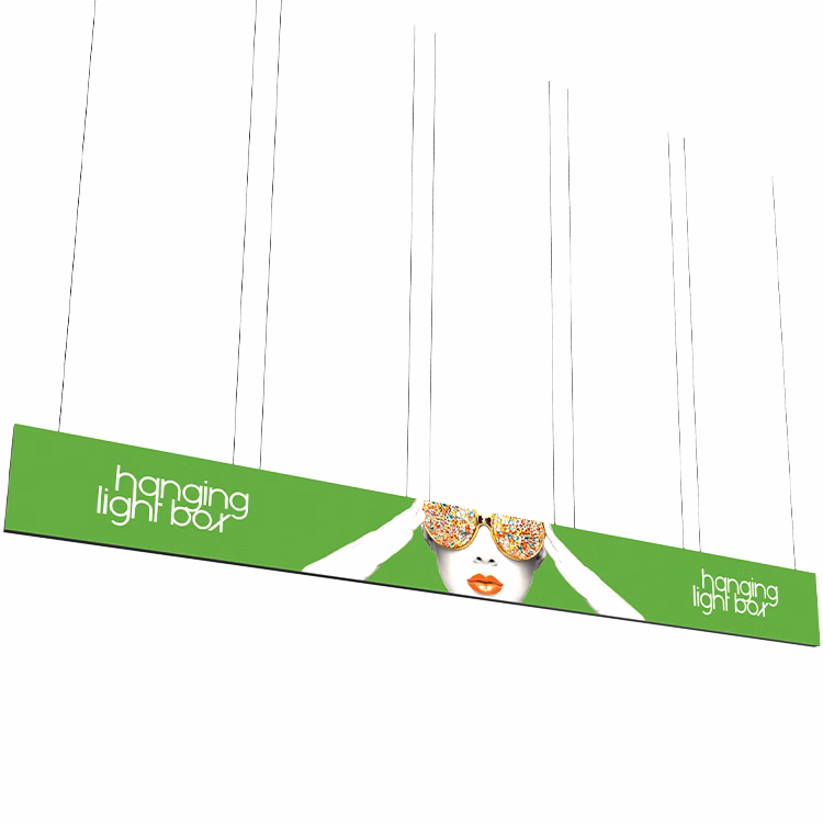 Vector Frame Hanging Light Box 30ft x 3ft