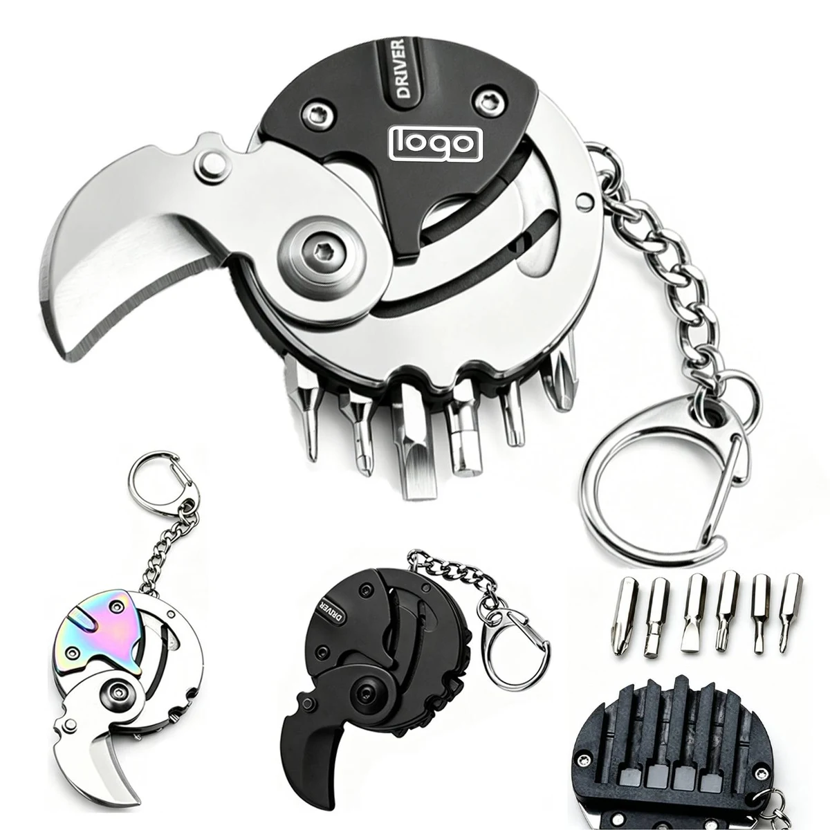 Outdoor 7 In 1 Mini Folding Multi-Function Tool 1