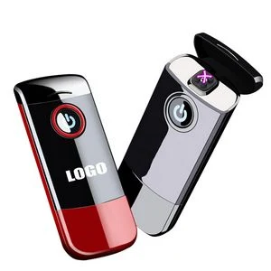 Flip Cap Dual Color Electric Arc Lighter With USB Charging 1