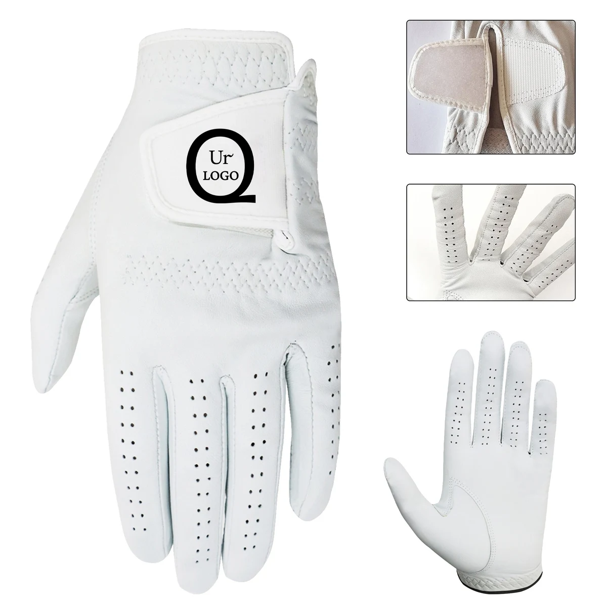 Lambskin Breathable Lightweight Golf Gloves 1