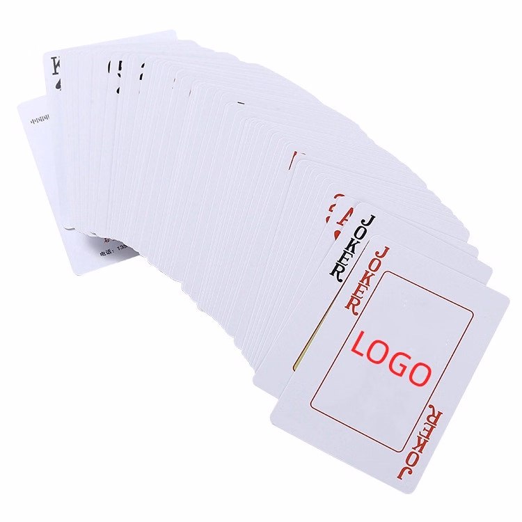 Playing POKER Size Adversting Cards