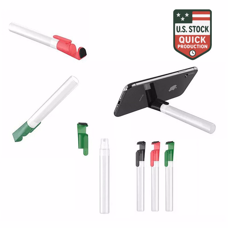 3-in-1 Made in USA Hand Sanitizer Spray Pen, Phone Stand & Screen Cleaner – 10ML (0.34 oz)