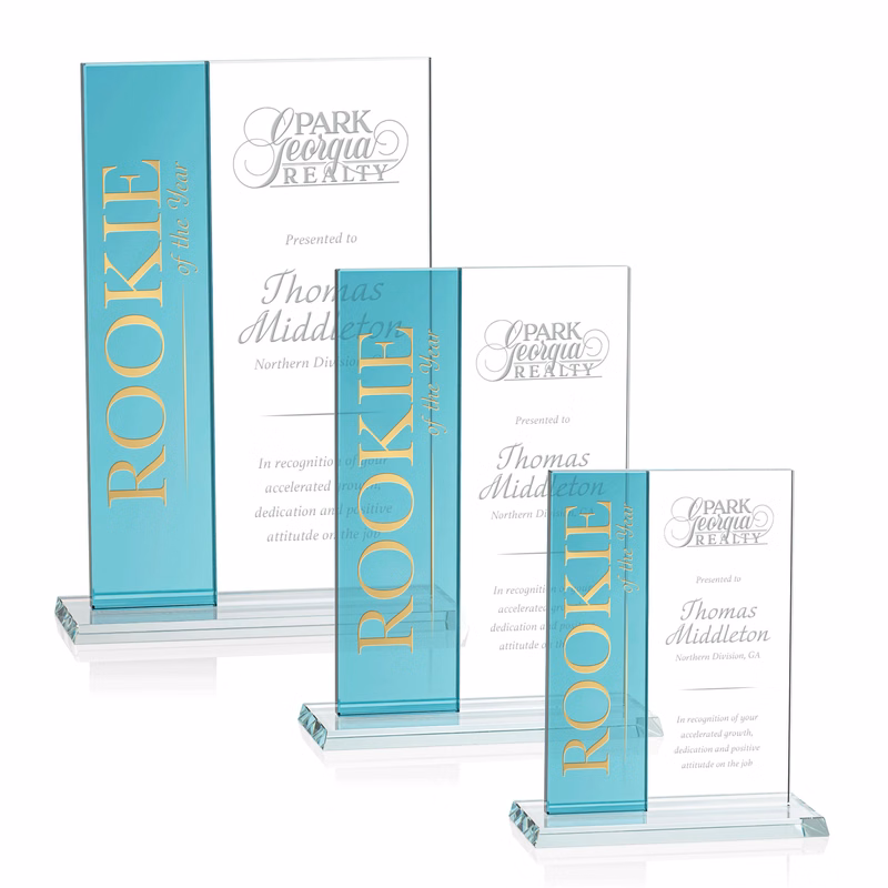 Composite Vertical Award - Teal