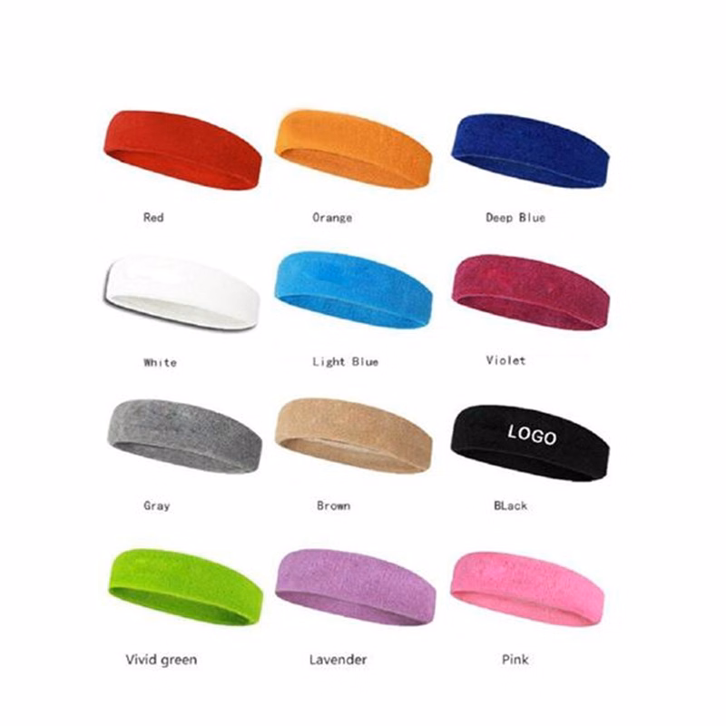 Terry Headband with Direct Embroidery