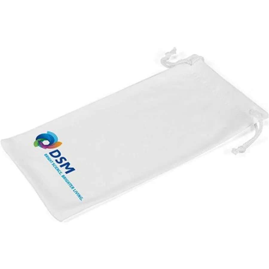 Ultra Opper Fiber Full Color Logo Drawstring Bag - 4 x 8 1