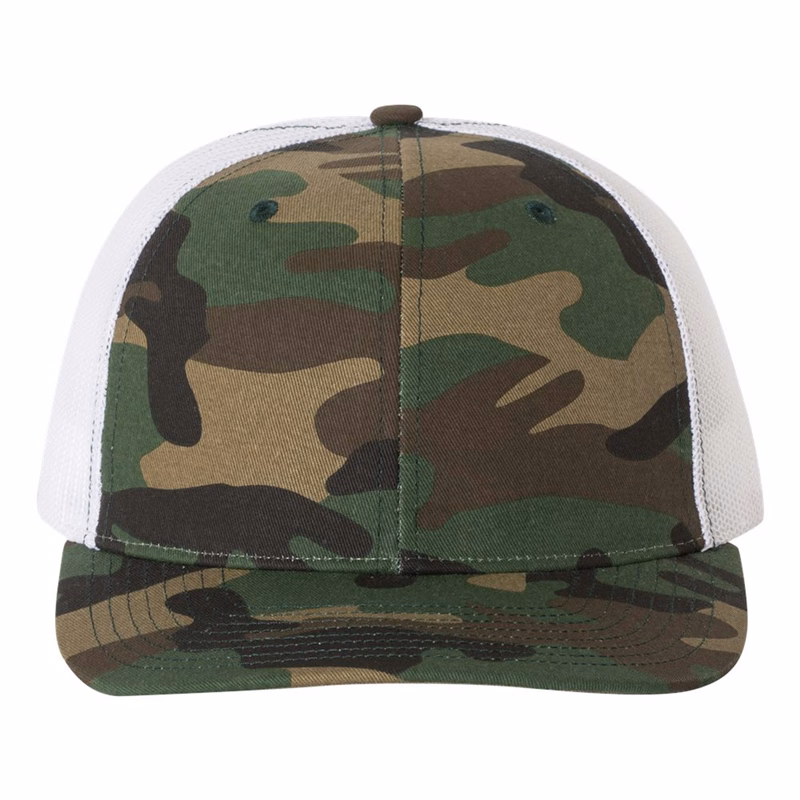 Printed Trucker Snapback Cap