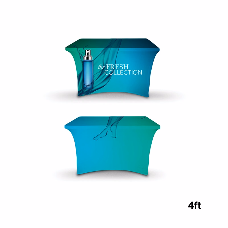 DisplaySplash 4' Stretch Table Cover