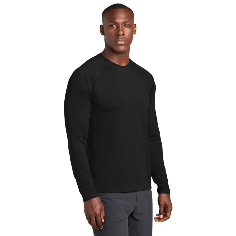 Sport-Tek Long Sleeve Rashguard Tee. 1