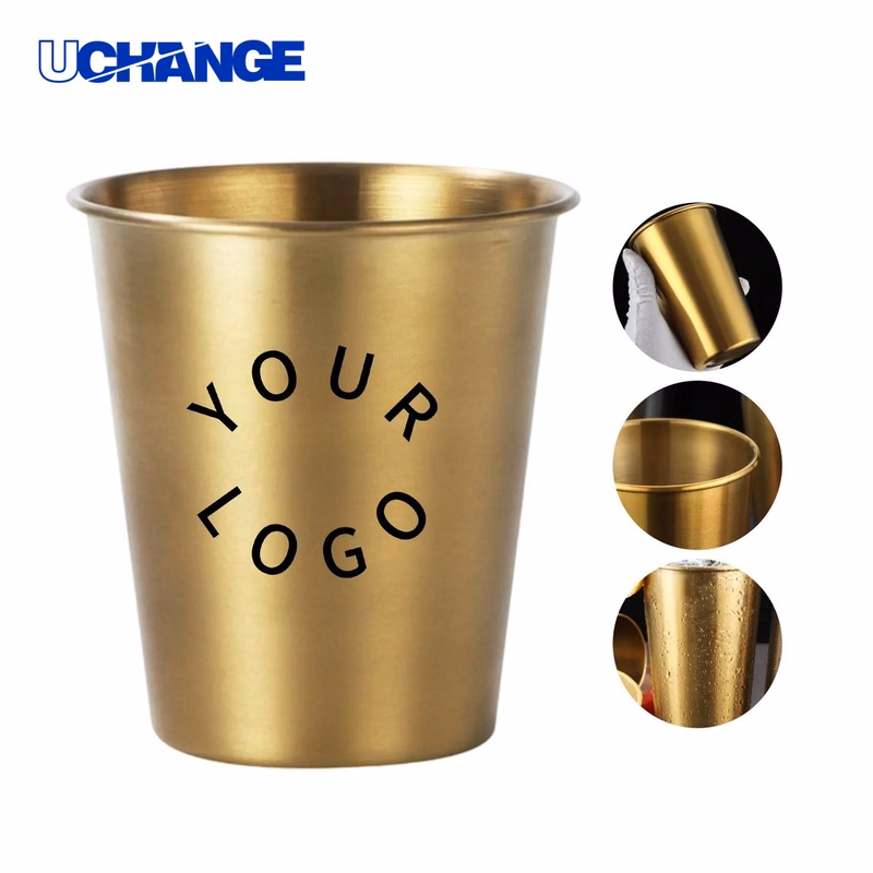 Stainless Steel Party Cup Drinkware 3.5 Inch Size