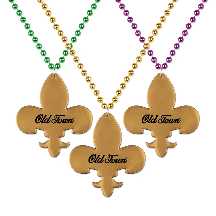 Fleur-de-Lis Medallion Beads 1