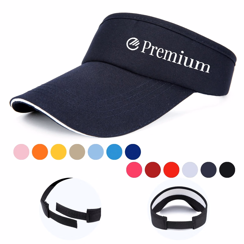 100% Cotton Sports Sun Visor