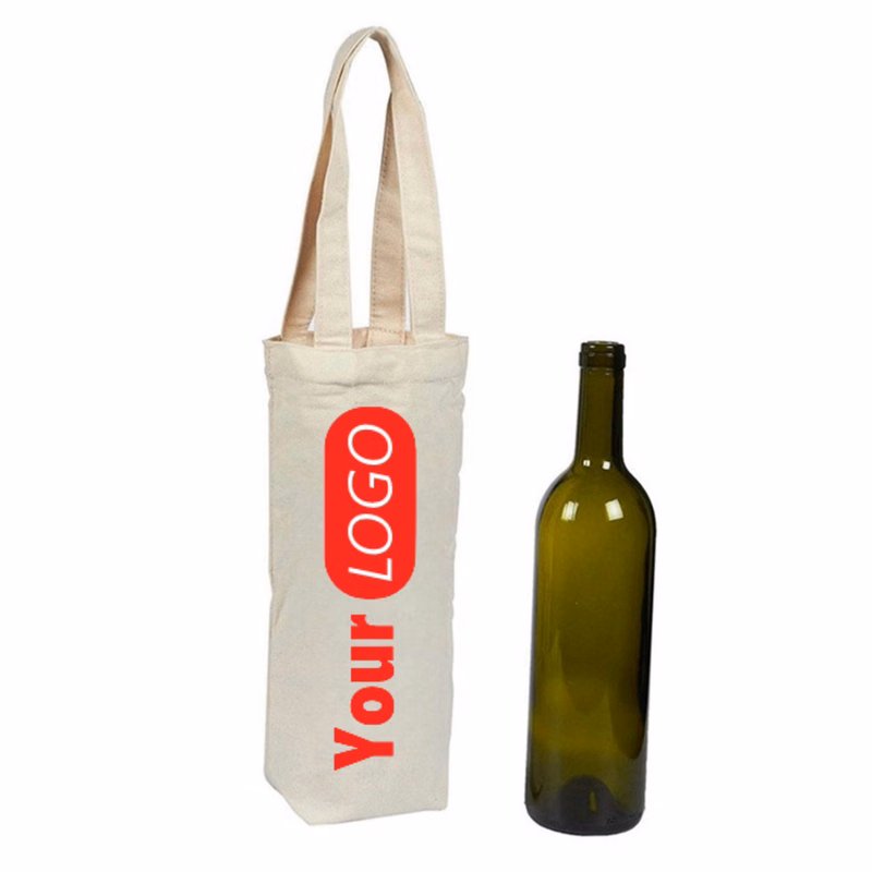 Classic Carry Wine Tote - Canvas
