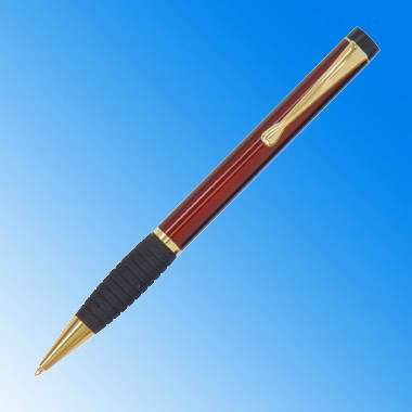 BURGANDY METAL BALL PEN