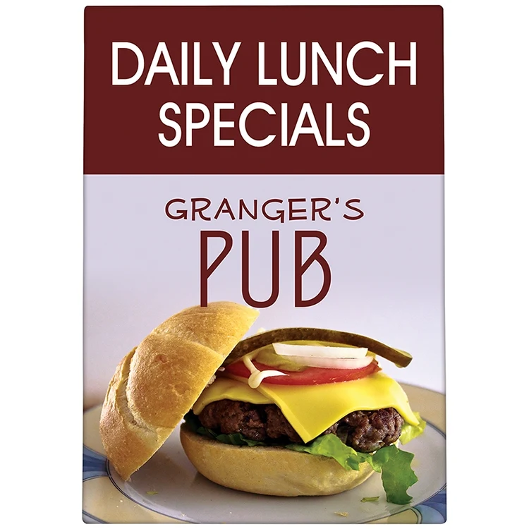 A-Frame Sandwich Board Replacement Banner 1