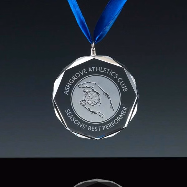 Crystal Marathon Medals