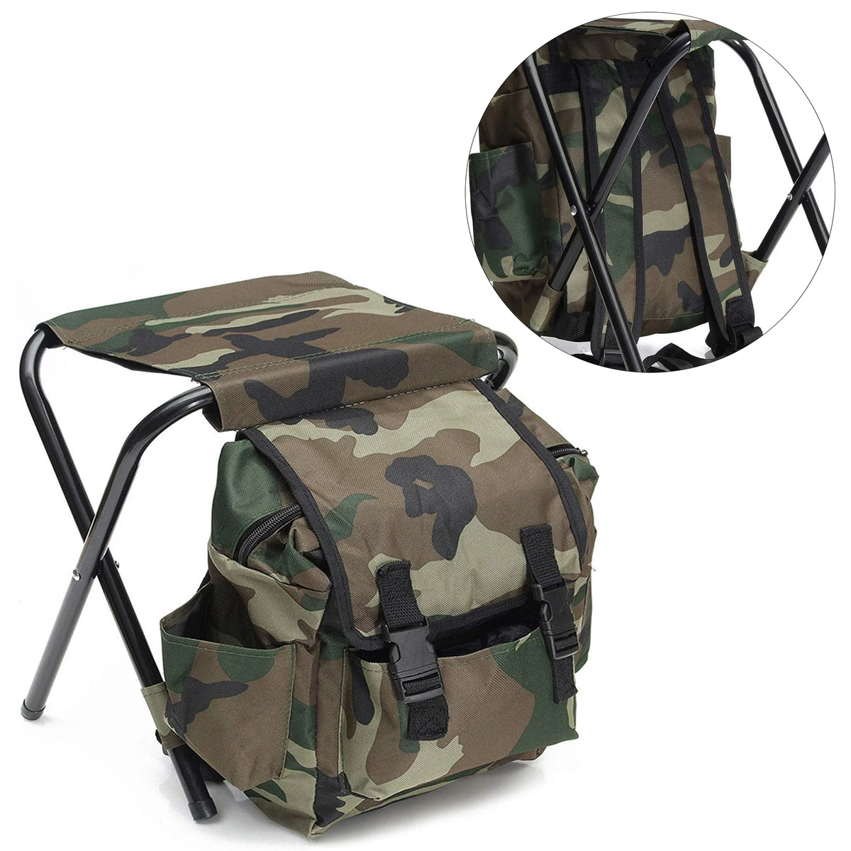 Foldable Backpack Outdoor Leisure Chair 1