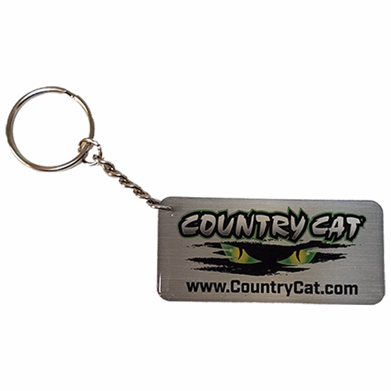 Key Chain / Tag, custom double sided imprint from 2.1 - 3 Sq. In.