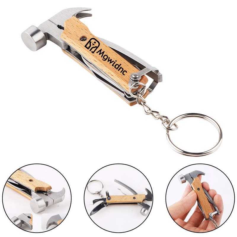 Mini Folding Hammer Multi-Tool with Pliers