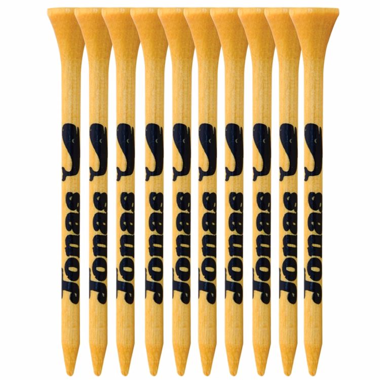 10 Pack of Bamboo Golf Tees