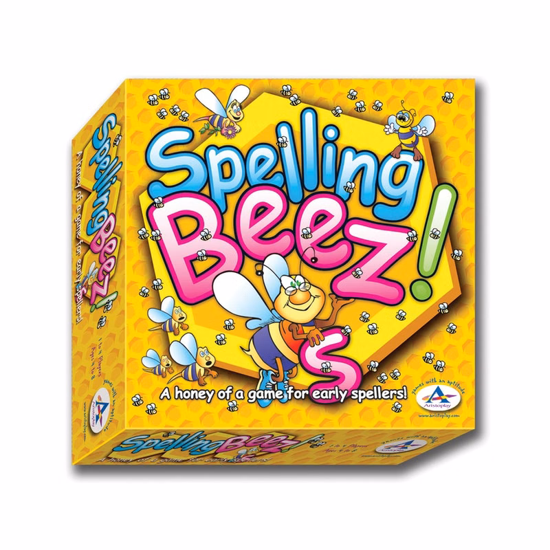 Spelling Beez Board Games - 1-4 Players Ages 4+