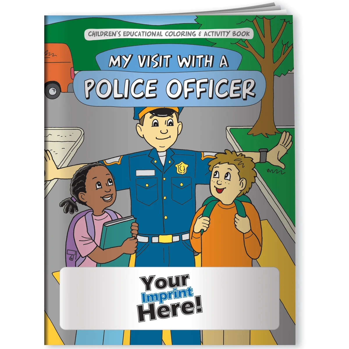 Coloring Book - My Visit With a Police Officer 1