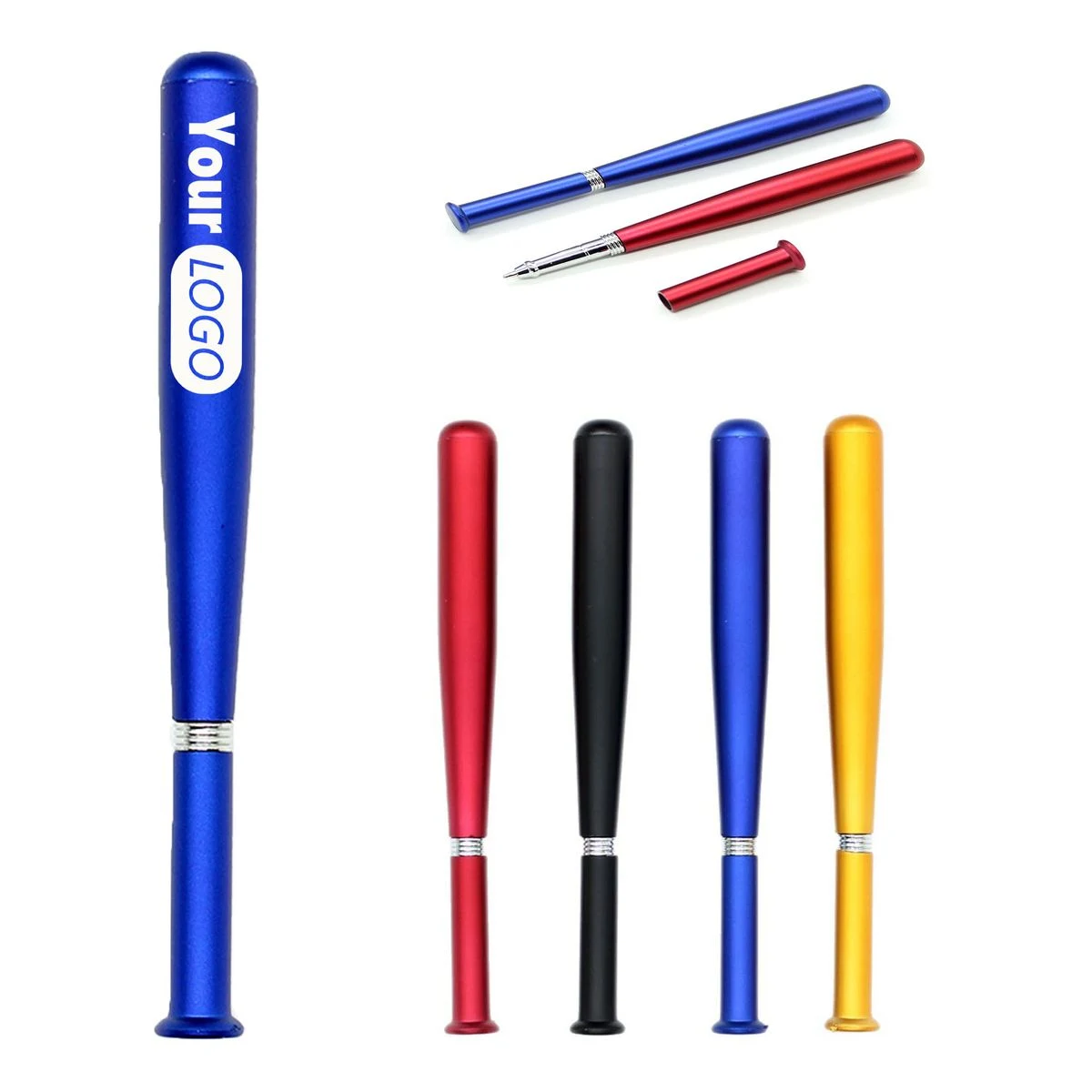 Custom Baseball Bat Shaped Ballpoint Pen MOQ 100 PCS 1