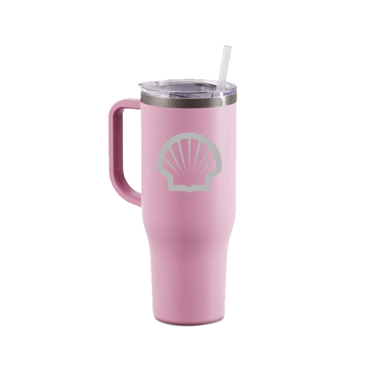 Maars 40 Oz. Stainless Steel Travel Mug - Blush Rose Pink 1